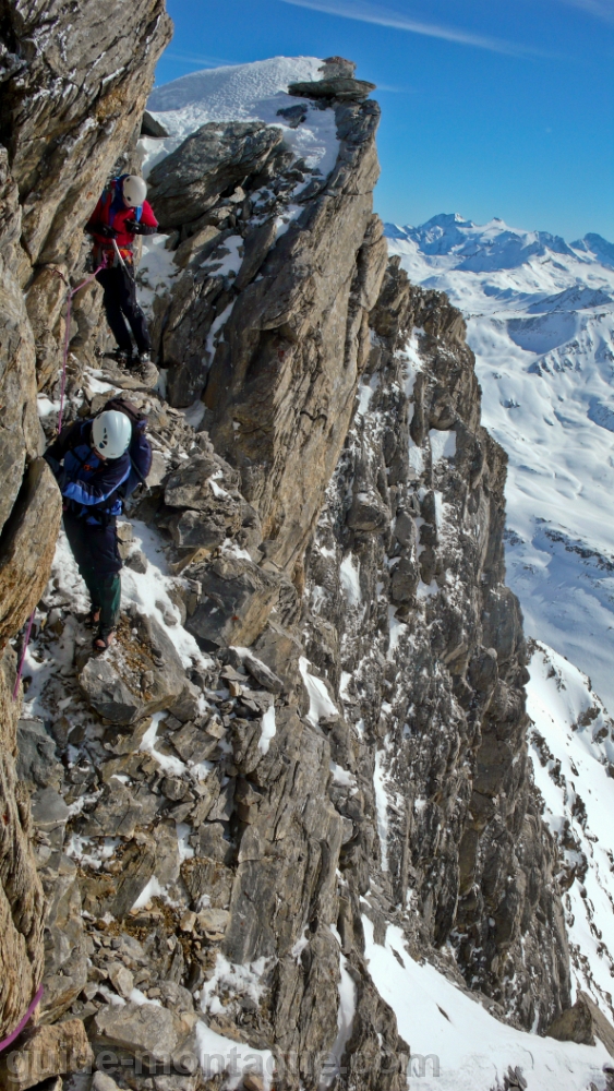 Grande Motte arete sud 03